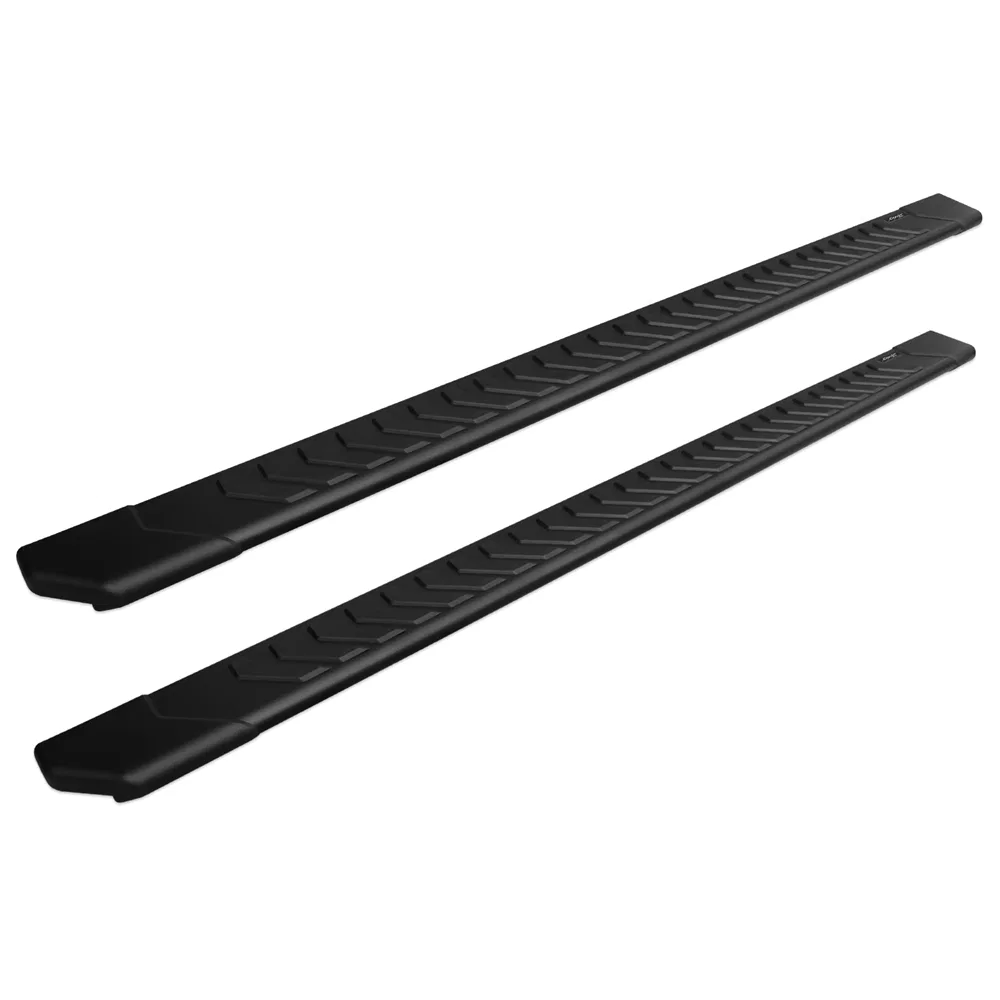 2203-0366BT – RAPTOR Running Board, Textured Black Aluminum Unlighted Rocker Panel Mount With Full Length Tread